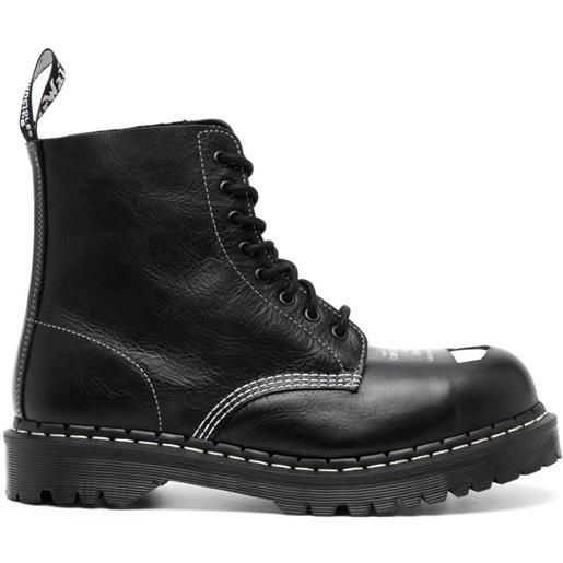 Dr. Martens 1460 pascal leather boots - nero
