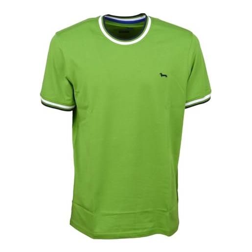 Harmont & Blaine - uomo maglia t-shirt verde regular irl188 021223 600 - taglia l