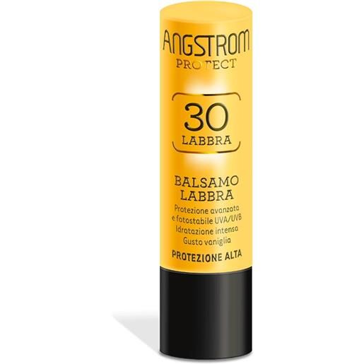 Angstrom linea protect spf30 lipbalm balsamo solare labbra gusto vaniglia 5 ml