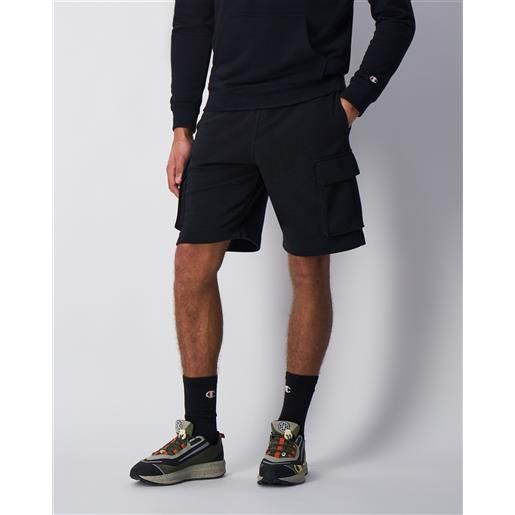 Champion bermuda cargo nero uomo