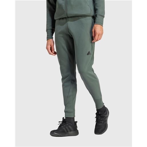 Adidas pantaloni z. N. E. Winterized verde uomo