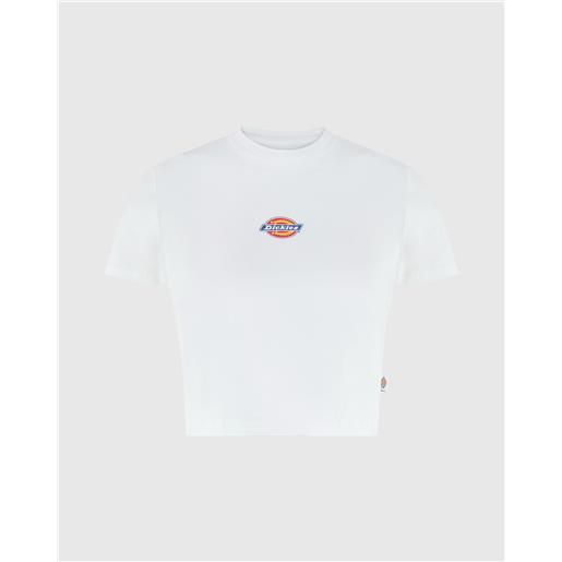 Dickies t-shirt maple valley bianco donna