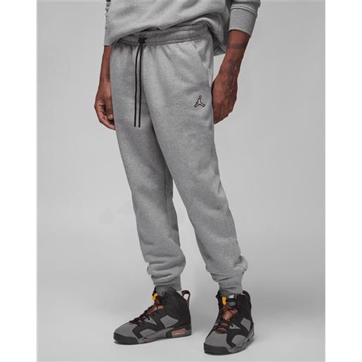 Nike Jordan pantaloni brooklyn fleece grigio uomo