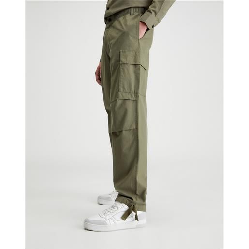 Calvin Klein pantaloni cargo essential verde uomo