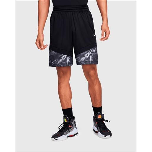 Nike icon shorts da basket reversibili 21 cm dri-fit nero uomo
