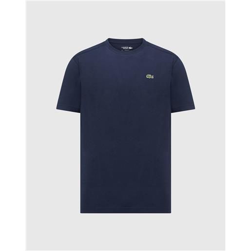 Lacoste t-shirt basic blue uomo