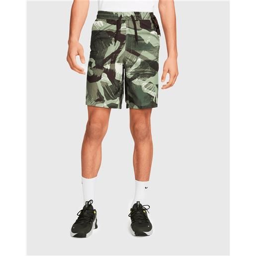 Nike form shorts dri-fit 23 cm verde uomo