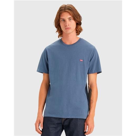Levi's t-shirt original housemark blu uomo