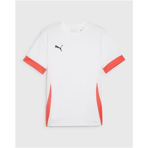 Puma t-shirt individual padel bianco uomo