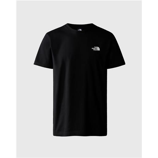 The North Face t-shirt simple dome nero uomo