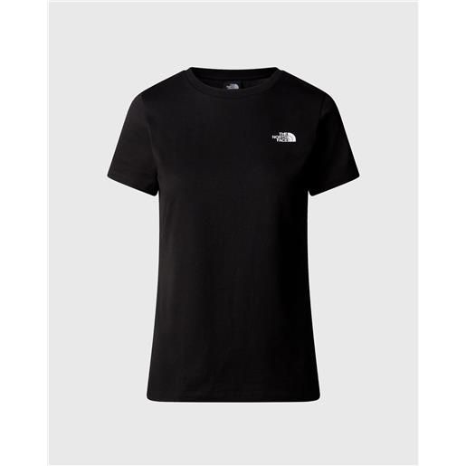 The North Face t-shirt simple dome slim nero donna