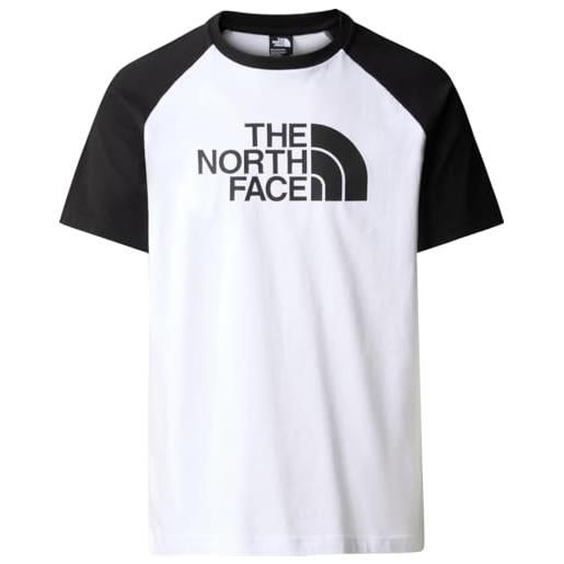 The North Face nf0a87n7fn41 m s/s raglan easy tee t-shirt uomo tnf white taglia m