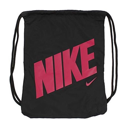 Nike y nk gmsk-gfx, borsa bambino, black/white, taglia unica