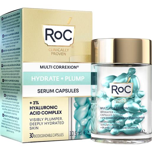 ROC OPCO LLC roc multi correxion hydrate+ plump siero viso in capsule 30 capsule
