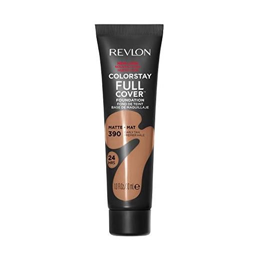 Revlon colorstay full cover matte foundation - 390 early tan
