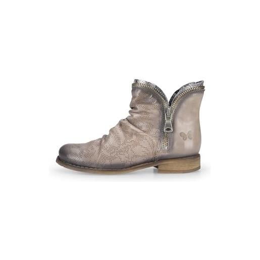 FELMINI FALLING IN LOVE felmini - beja 8881 - women's doble zip boot, cuoio leather -39 eu size