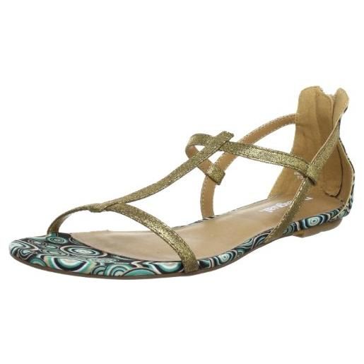 Desigual sandals vill 2 31ss204, sandali donna, turchese (türkis (navy 5062)), 41