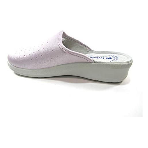 inblu ciabatte donna sanitarie pantofole ortopediche zoccoli infermiere scarpe ospedale casa lavoro ib-5033n (rosa, 37)