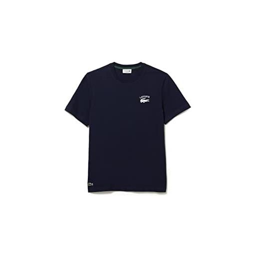 Lacoste th9665 t-shirt, marina, m uomo
