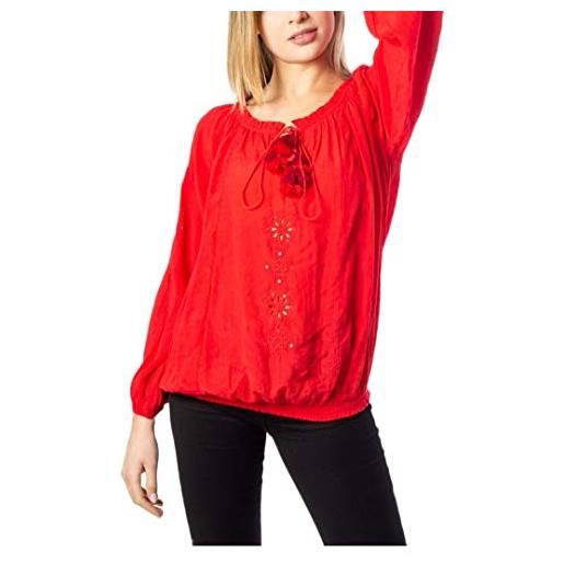 Desigual blus_venecia camicia, rosso (borgoña 3007), s donna