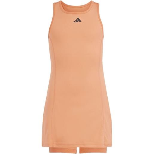 Adidas vestito per ragazze Adidas girls club tennis dress - hazy orange