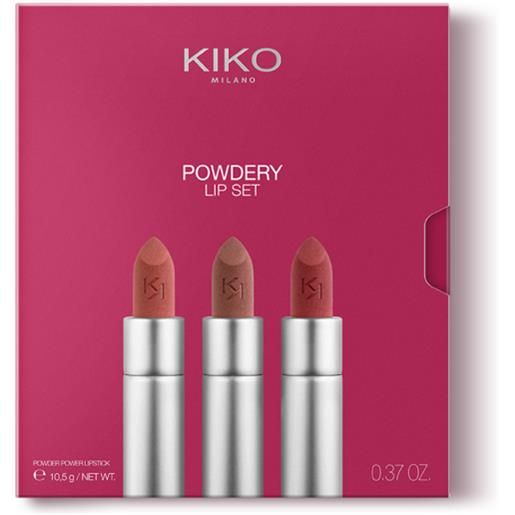 KIKO powdery lip set