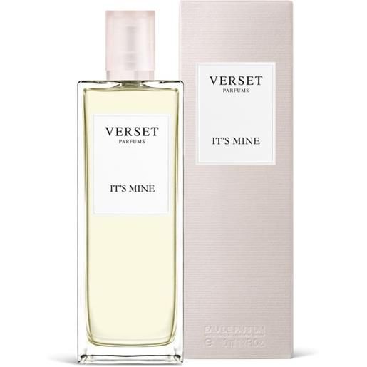 Verset Parfums verset it's mine donna eau de parfum 50ml