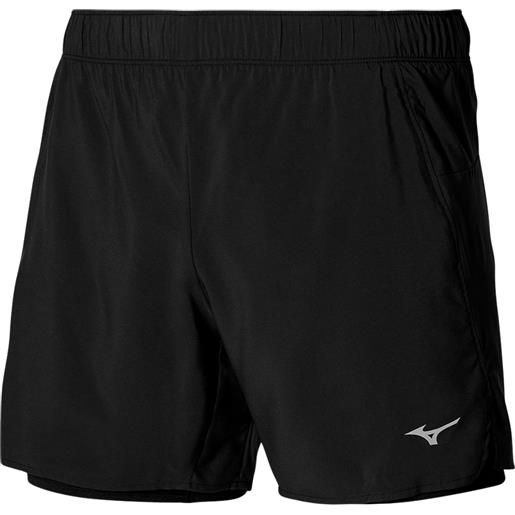 MIZUNO core 5.5 2in1 short shorts running uomo