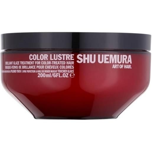 Shu Uemura maschera per la protezione del colore color lustre (brilliant glaze treatment) 200 ml