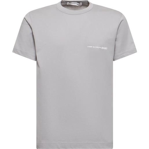 COMME DES GARÇONS SHIRT t-shirt in cotone con logo