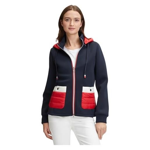 Betty Barclay 7644/1568 giacca casual, blu scuro/rosso, 46 donna