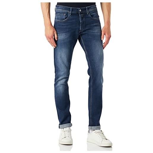 REPLAY willbi, jeans, conico, uomo, blu (71 dark blue), 36w / 34l