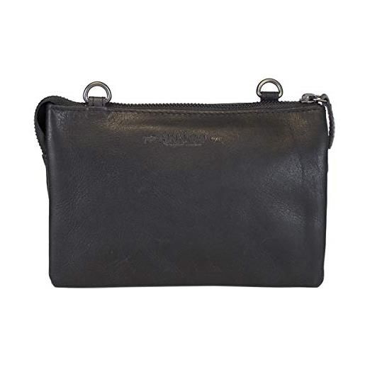 Arrigo borsa a portafoglio, pochette unisex-adulto, blu scuro, 21x14x7 cm (b x h x t)