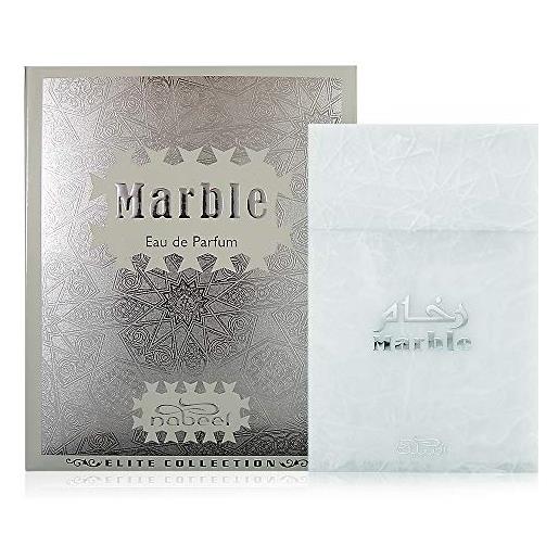 Nabeel marble eau de parfum elite collection profumo unisex edp 80ml