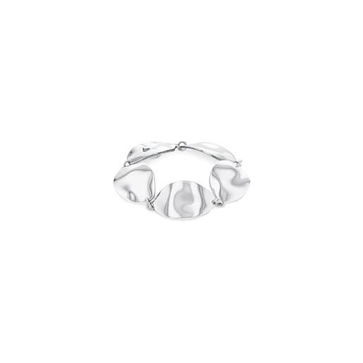 Calvin Klein braccialetto a maglie da donna collezione ck reflect in acciaio inossidabile - 35000619