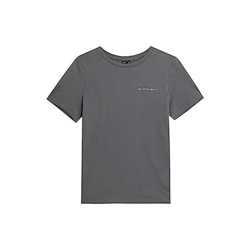 4F maglietta da donna tsd025 tshirt, antracite, m