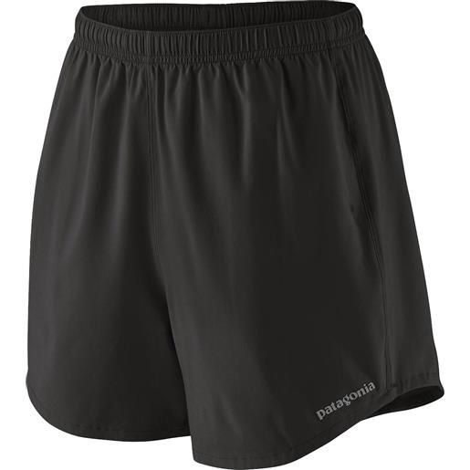 Patagonia - shorts da trail - w's trailfarer shorts - 4 1/2 in. Black per donne in pelle - taglia xs, s, m, l - nero