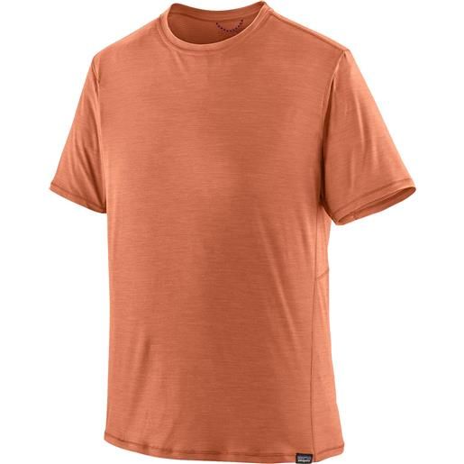 Patagonia - t-shirt traspirante - m's cap cool lightweight shirt light sienna clay x-dye per uomo - taglia s, m, l, xl, xxl - rosso