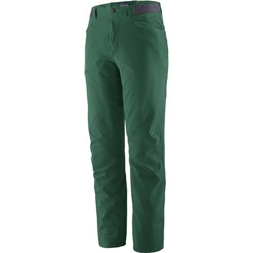 Patagonia - pantaloni da arrampicata - m's venga rock pants reg conifer green per uomo in cotone - taglia 28 us, 30 us, 32 us, 34 us - verde