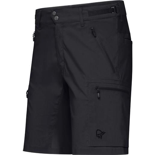 Norrona - shorts da trekking - femund light cotton shorts m's navy blazer per uomo in cotone - taglia s, m, l, xl - blu navy