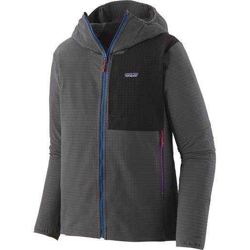 Patagonia - giacca versatile e resistente - m's r1 tech. Face hoody forge grey per uomo in pelle - taglia s, m, l, xl - grigio