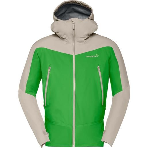 Norrona - giacca di protezione - falketind gore-tex jacket m's classic green per uomo - taglia s, m, l, xl - verde