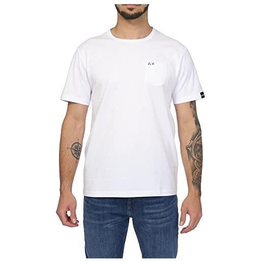 SUN68 t-shirt uomo uomo bianco