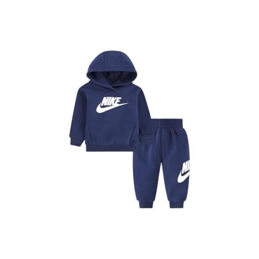 Nike tuta da neonati club french terry blu taglia 12 m codice 66l595-u90