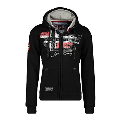 Geographical Norway gutta men - felpa da uomo con cappuccio e tasca a canguro - felpe con logo da uomo - felpa con cappuccio a maniche lunghe (grigio_chiaro l)