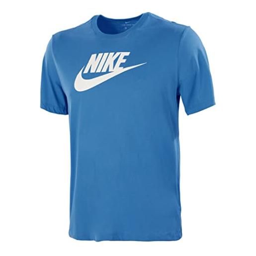 Nike t-shirt da uomo icon futura blu taglia xs cod ar5004-408
