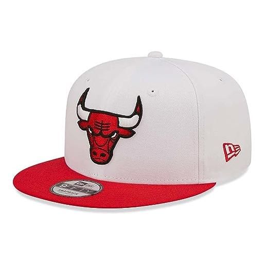 New Era nba chicago bulls white crown team 9fifty snapback cap, größe: s/m