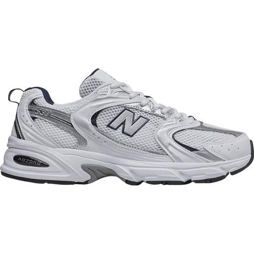 New Balance sneakers mr530sg in suede e tessuto bianco