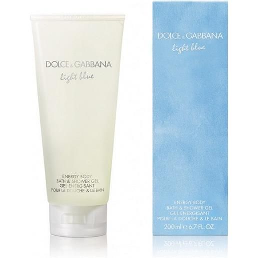 Dolce & Gabbana light blue energy body bath & shower gel 200ml