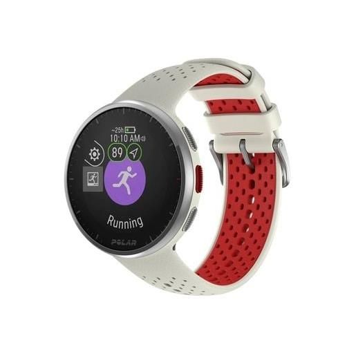 Polar smartwatch Polar pacer pro s l bianco/rosso [900102180]